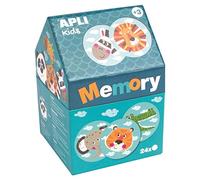 APLI Kids 16820 - MEMORY maisonnette Safari - Jeu memory Animaux