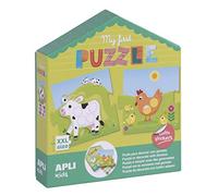 Apli kids- My First Animaux Puzzle, 17656, Assorti, M