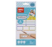 APLI Kids 17794 - Etiquetas adhesivas plastificadas 35 uds