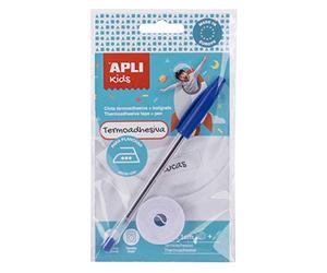 APLI Kids 17796 - Cinta termoadhesiva 2 m con bolígrafo