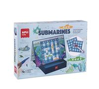 APLI Kids 19234 - Jeu magnétique de bataille navale - Trouver et couler les sous-marins de vos adversaires ! Recommander à partir de 5 ans.