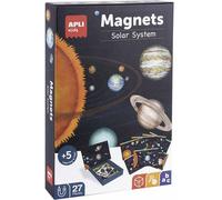 APLI kids 19272 APLI kids jeu magnétique "Système solaire", 27 aimants