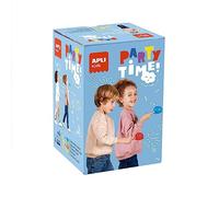 APLI Kids 19560 - Jeu de la Course aux œufs - Un Jeu d'adresse Amusant pour Toute la Famille - Jeu d'extérieur, Vert, Jaune, Bleu, Rouge