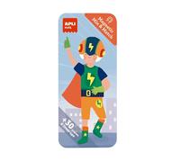 APLI Kids- Juego magnético Mix&Match Superhéroes Magnets Mix & Match Super héros, 19709, Multicolore