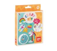 APLI Kids 20568 - Kit créatif Licorne - jusqu’à 5 porte-clés à fabriquer, matériel et notice inclus, dès 6 ans