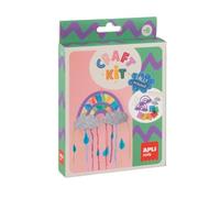 APLI Kids 20569 - Kit créatif attrape-soleil pour enfants - suncatcher à fabriquer, matériel complet et notice, activité manuelle dès 6 ans