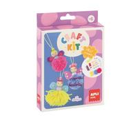 APLI Kids 20572 - Kit créatif fées - 3 fées à réaliser, matériel et notice inclus, dès 6 ans