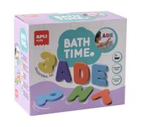 APLI Kids 20674-36 Lettres et Chiffres en Mousse pour Bain, 2 Ans+
