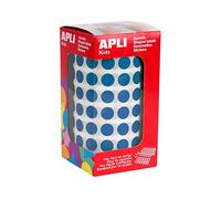 Apli Kids 4852 Rouleau de 5192 gommettes ronds 10,5 mm Bleu