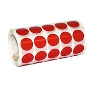 Apli kids 4853 Rouleau de 5192 gommettes rondes rouge Ø 10,5 mm