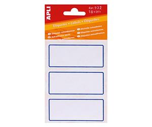 APLI Kids 932 - Sac Scolaire Bleu 34 x 78 mm, 18 unités