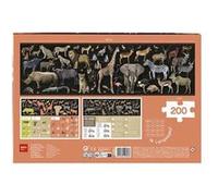 APLI kids - Endangered animals Savanna - puzzle - 200 pièces G