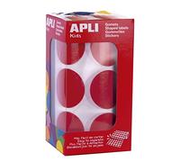 APLI Kids Gommes jaunes rondes géantes XL diamètre 33 mm Apli