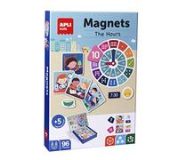 Generique Magnets APLI Kids Apprendre les heures – Jeu de correspondance