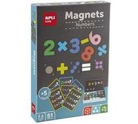 APLI kids - Jeu éducatif - Magnets Les Chiffres 19444 - Tableau et chiffres aimantés - 5 ans