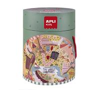 APLI Kids- Monuments Puzzle Circulaire, 19135
