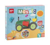 Apli kids- My First Mosaïque en Bois, 15 pièces, 17652, Multicolore, Mittel
