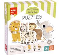 APLI kids Puzzle "Ma première savane" 16 Teile