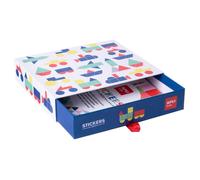 Apli Kids - Stickers Game Geometric Vehicles