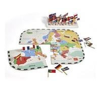 APLI Kids 19437 - Puzzle Jeu sur Les Drapeaux européens pour Apprendre la géographie autrement : identifie et insère Le Drapeau sur Le Pays Correspondant ! - Dès 5 Ans.