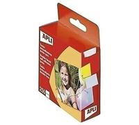 Apli Lot de 114 embouts auto-adhésifs double face 12 x 16 mm x 114