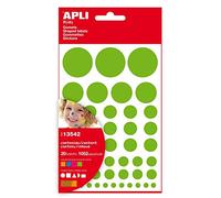 APLI Lot de 20 feuilles de gommettes de formes assorties