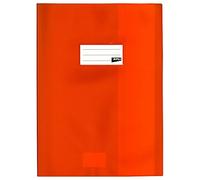 APLI Lot de 3 Protège-cahiers PVC 19/100ème 21 x 29.7 cm Orange