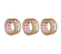 Apli Lot De 3 Rubans Adhésif En Papier Kraft 48 Mm X 50 M