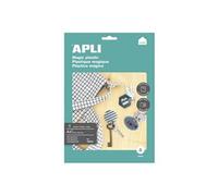 APLI Magic plastic - Transparent - A4 (210 x 297 mm) 4 feuille(s) plastique kraft thermorétractable