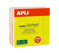 Apli Notes Autocollantes Funny 75x75mm