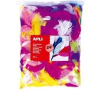 Apli Pack de 400 Stylos Collage Format MAXI - Idéal pour les écoles et les ateliers - Stimule l'imagination et la créativité des enfants - Couleur Jaune Jaune G