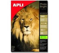 APLI Papier photo A4 (210 x 297 mm) 150 g/m² – 50 feuilles