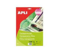 APLI PAPER - A4 (210 x 297 mm) 20 feuille(s) transparents