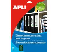 APLI 1232 - Blister con etichette, 175 Pezzi