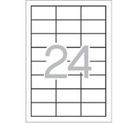 APLI PAPER - Auto-adhésif - blanc - A4 (210 x 297 mm) 100 unités 24 étiquettes