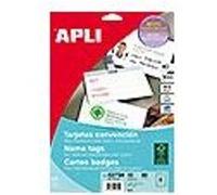 Apli 002794 80 Cartes de Visite Convention, 90 x 55mm