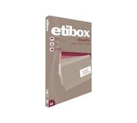 Apli Paper Etibox - Étiquettes Multi-Emploi - Blanc - 105 X 37 Mm 1600 Étiquette(S) ( 100 Feuille(S) X 16 )
