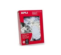 APLI Étiquettes bijouterie 000383 – 1000 pièces, 7 mm x 19 mm, blanc