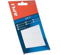 Apli Etui de 10 Etiquettes 20 x 75 mm Blanc