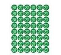 APLI PAPER Étiquettes de signalisation remises - 20 % - Adhésif amovible - vert - diamètre 24 mm 192 étiquette(s) étiquettes G