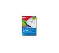 APLI Bte 100 F A3 100 étiquettes Multi-usages Permanent A3 297x420 mm Blanc