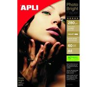 APLI Papier photo Photo Bright Pro A4 (210 x 297 mm) 280 g/m² 60 feuilles G