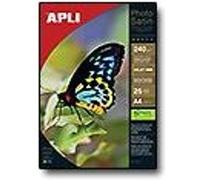 APLI PAPER Pro - Satin semi-brilant - A4 (210 x 297 mm) - 240 g/m² - 60 feuille(s) papier photo G