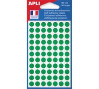 LOT DE 3 AGIPA Sachet de 462 étiquettes Gommettes de signalisation Rondes 8 mm Vert