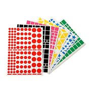 APLI Pqt 30F 160x216 mm de 3036 gommettes Assorties