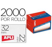 Apli Rouleau d'Etiquette 22 x 32 Blanc