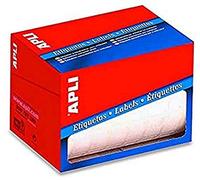 Apli Rouleau d'Etiquette 34 x 67 Blanc