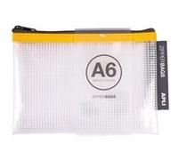 APLI - Sac accessoires A6 - EVA moussé - noir, bleu, jaune, rouge, vert, transparent - pack de 20