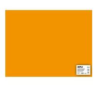 APLI Feuilles de carton 014264 500 x 650 mm Lot de 25 Orange