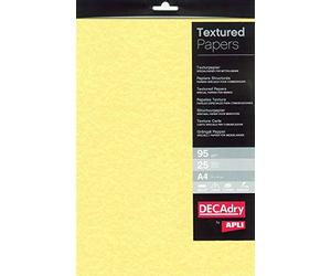 Apli SCL2059 Pochette de 25 Feuilles de papier A4 95 g Parchemin Or